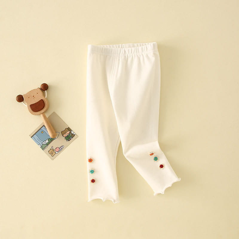 Baby Lace 3D Flower Pants