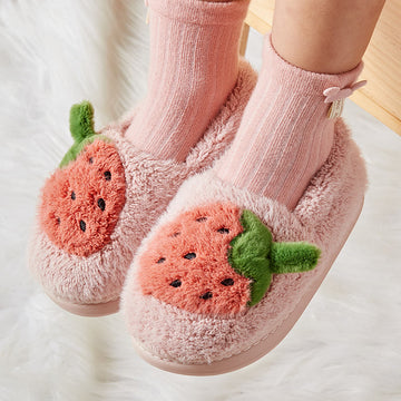 Baby Fruit Fleece Floor Pre-walker Shoes