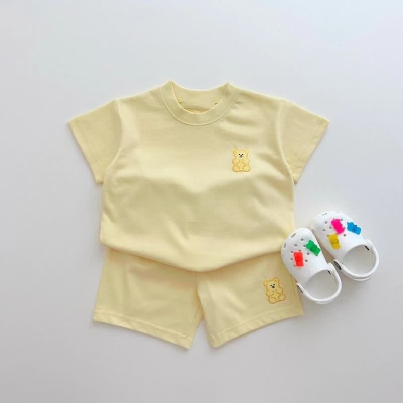 Baby Toddler Gummy Bear Tee and Shorts Set