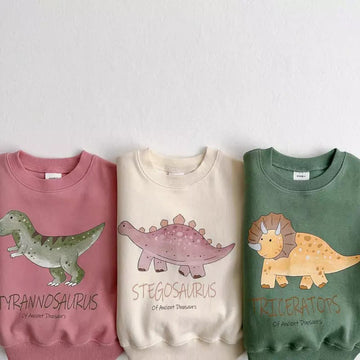 TYRANNOSAURUS Toddler Slogan Dinosaur Sweatshirt