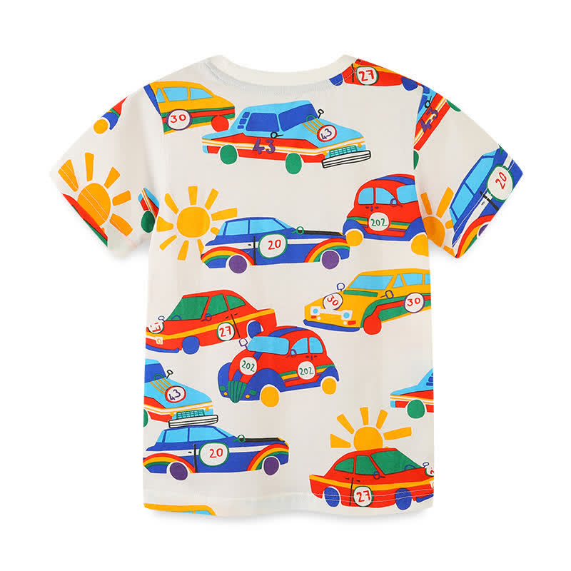 Toddler Boy Cars Crew Neck T-shirt