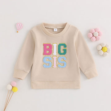 BIGSIS Baby Toddler Crew Neck Sweatshirt