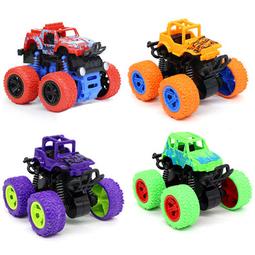 Boys Four-Wheel Friction Powered Inertia Car Toy