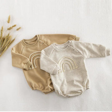 Baby Neutral Rainbow Bodysuit