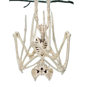 Halloween Horror Bats Skeleton