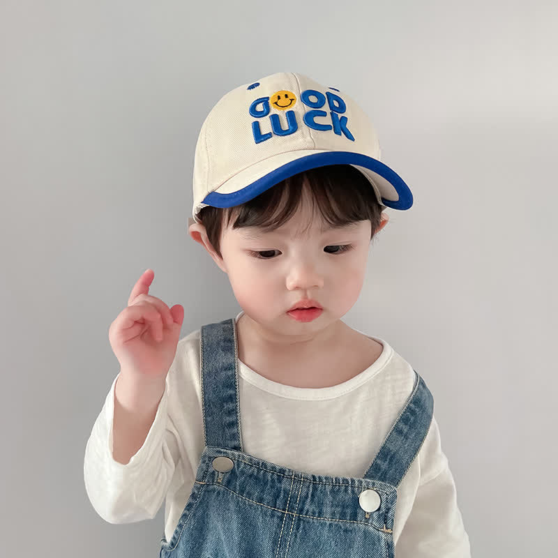 GOOD LUCK Toddler Smiley Cap