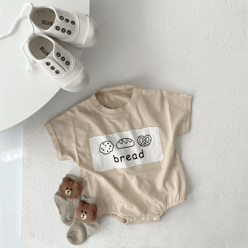 BREAD Baby Patch Casual Bodysuit