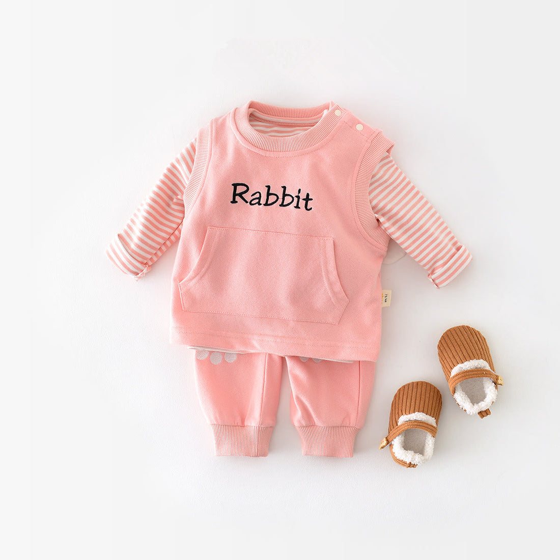 RABBIT PANDA Baby Girls 2 Pieces Set