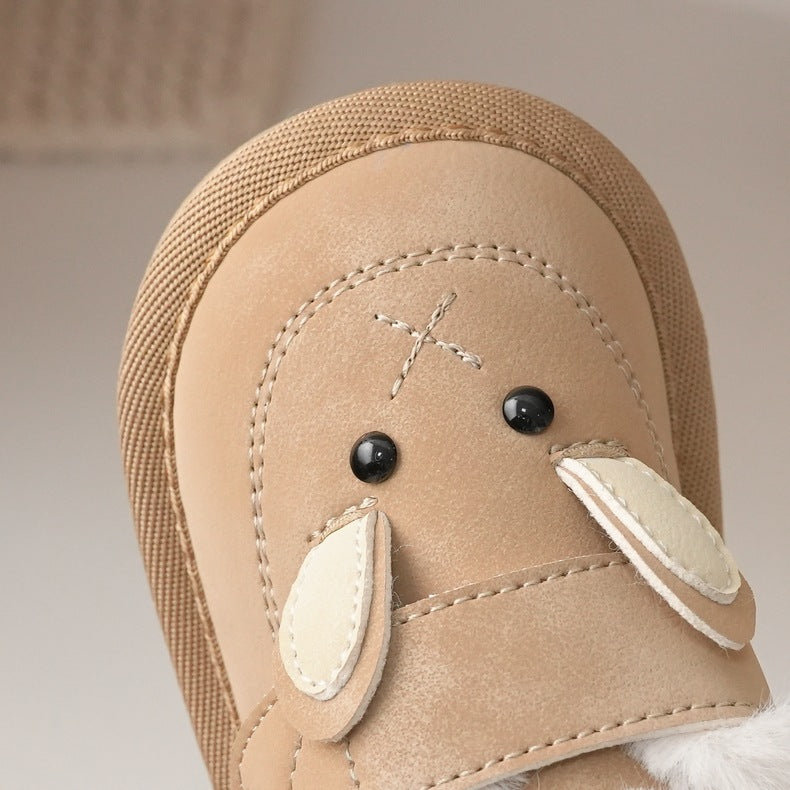 Baby Plush Snow Boots - Bunny