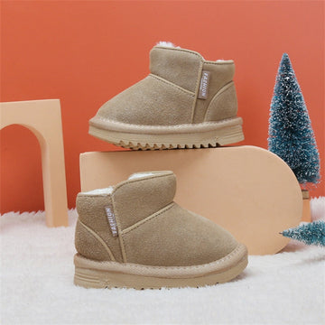 Baby Plush Snow Boots - Classic