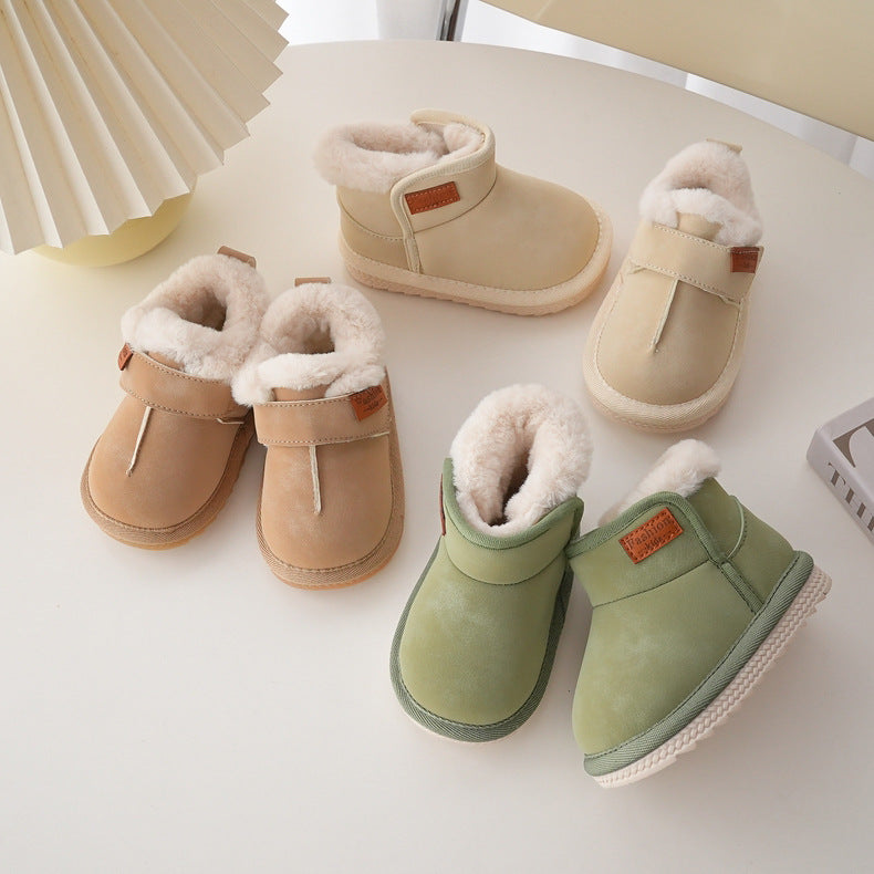 Baby Plush Snow Boots - Classic