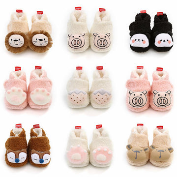 Baby Plush Snow Boots - Warm Zoo