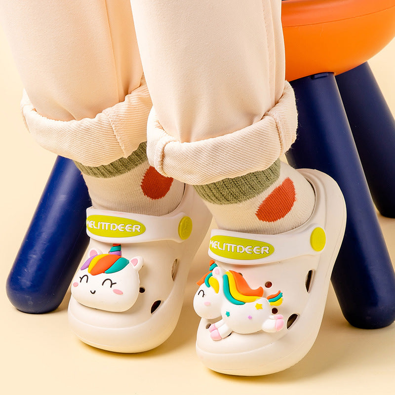 Baby Unicorn Crocs Sandals