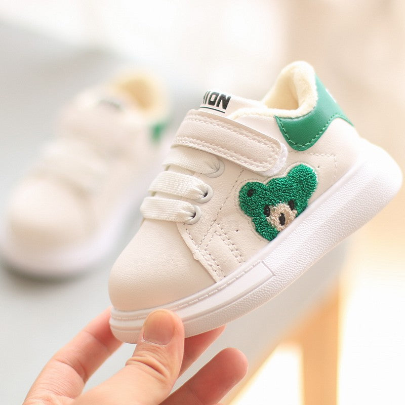 Bear Plush Sneaker Shoes