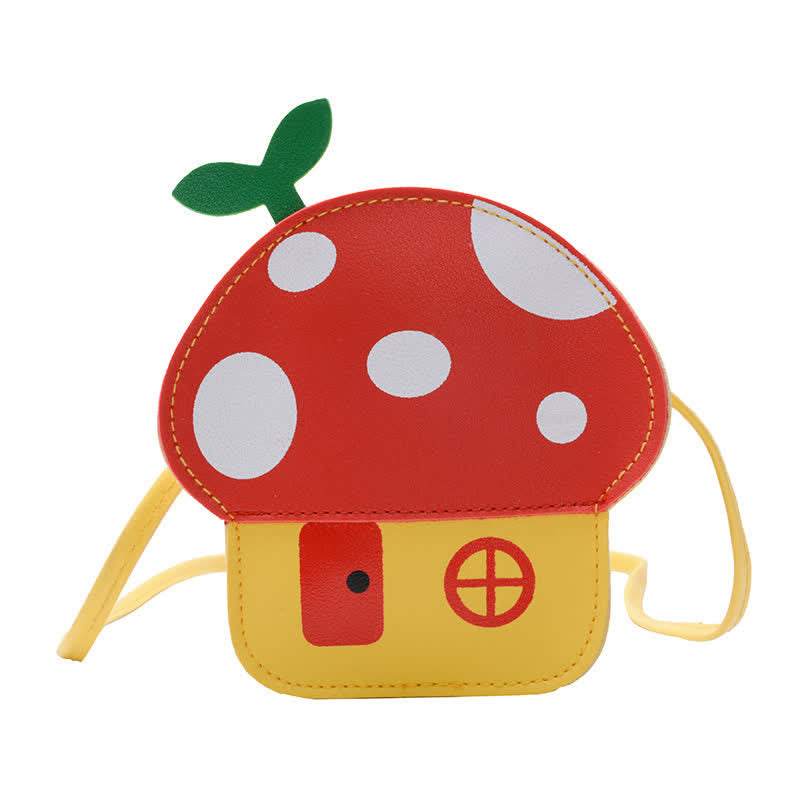 Mushroom Kid's PU Handbags