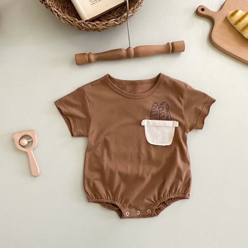 Baby Bread Casual Bodysuit