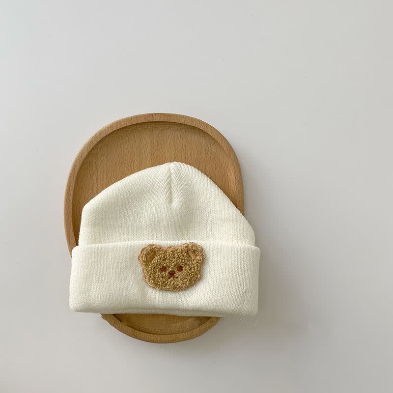 Baby Bear Knitted Warm Beanie