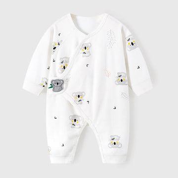 Baby Cartoon Koala Pajamas Kimono Romper