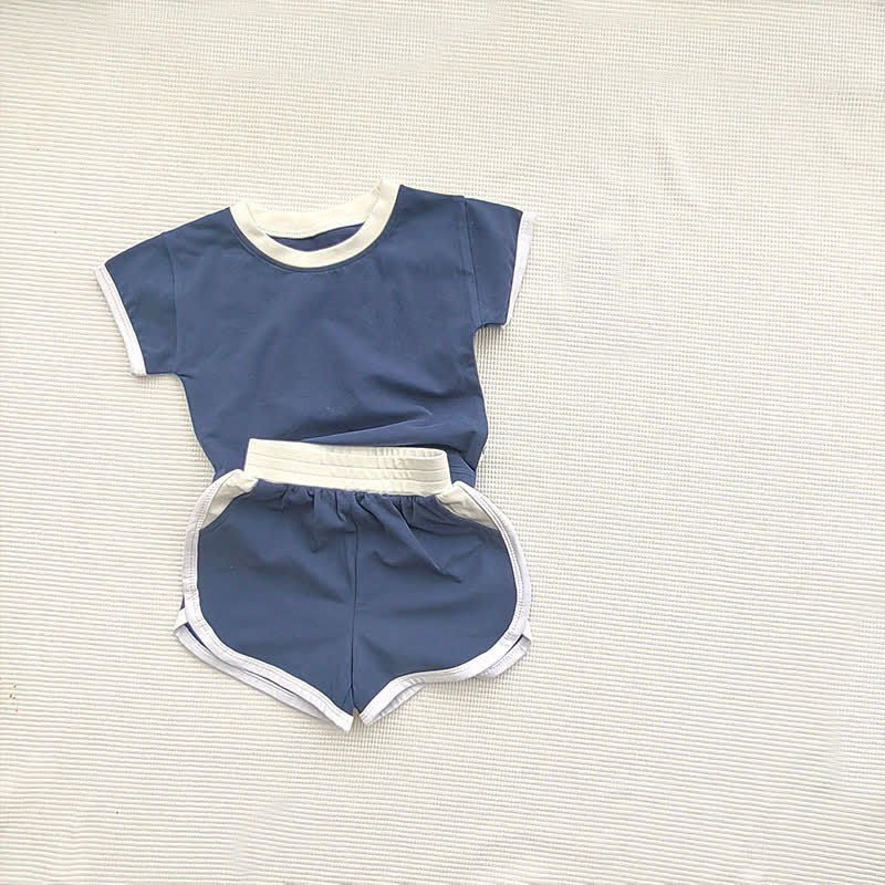 Baby Versatile Casual Tee and Shorts Set