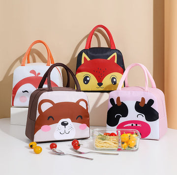 Animals Cartoon Lunch Bag