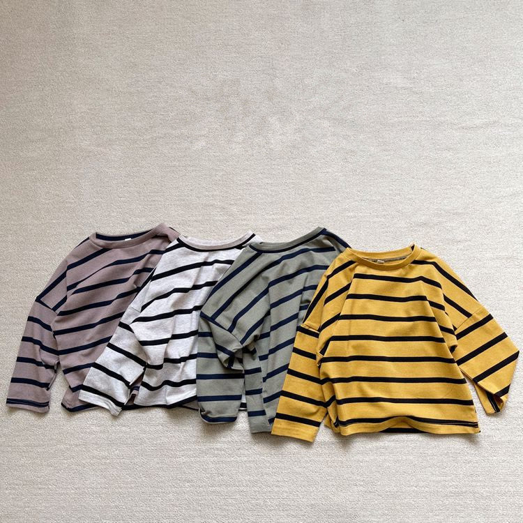 Toddler Striped Casual Sweatshirt