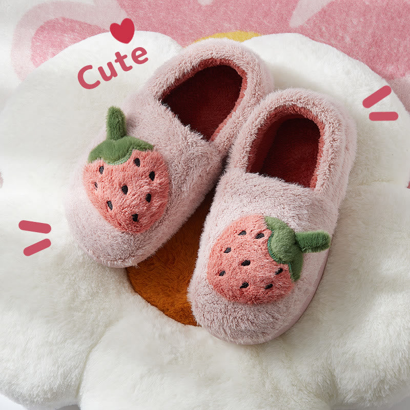 Baby Fruit Fleece Floor Pre-walker Shoes