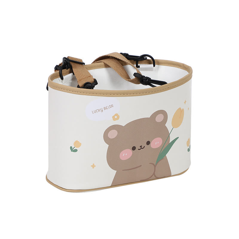 Cartoon Animal Car Trash Organizer