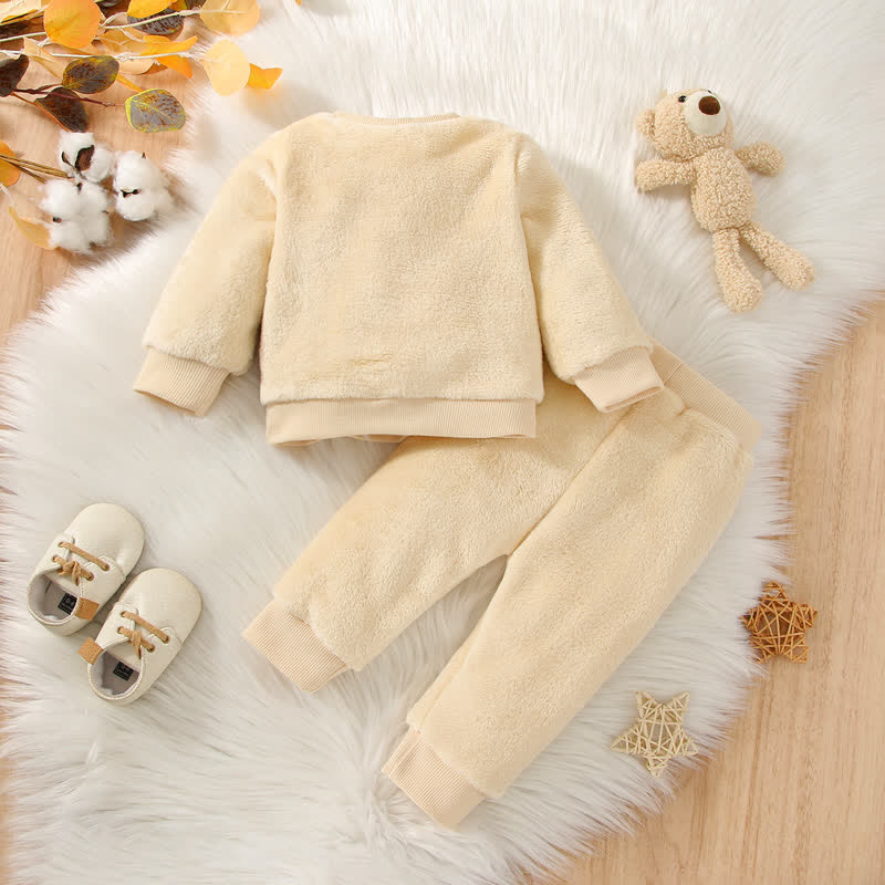 Baby Bear Polar Fleece 2 Pieces Set