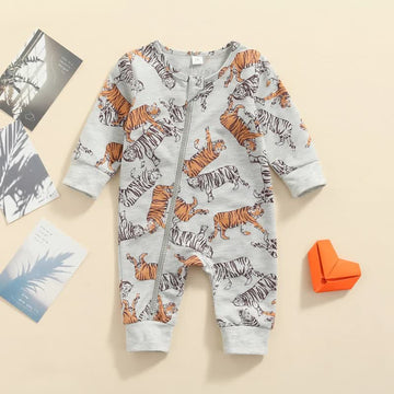 Baby Tiger Newborn Pajamas Romper