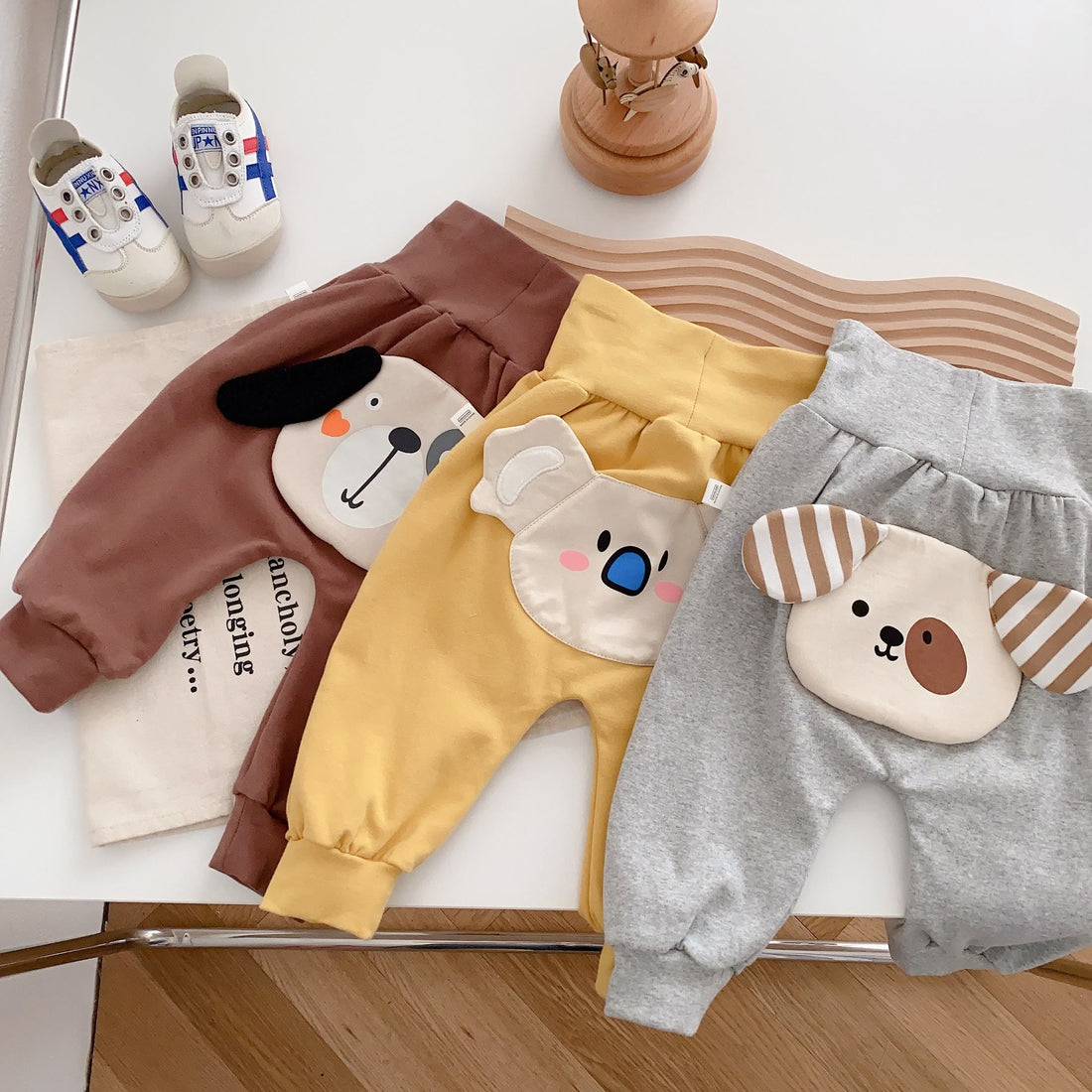 Baby Animal Patch Lovely Pants