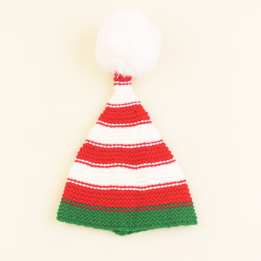 Baby Striped Christmas Knitted Warm Beanie