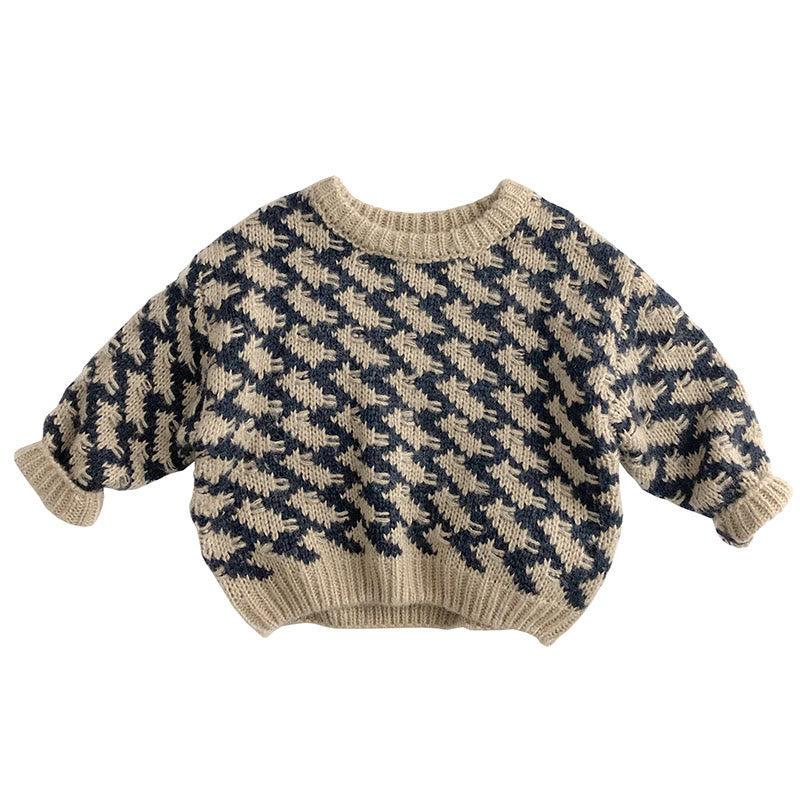 Toddler Design Apricot Casual Sweater