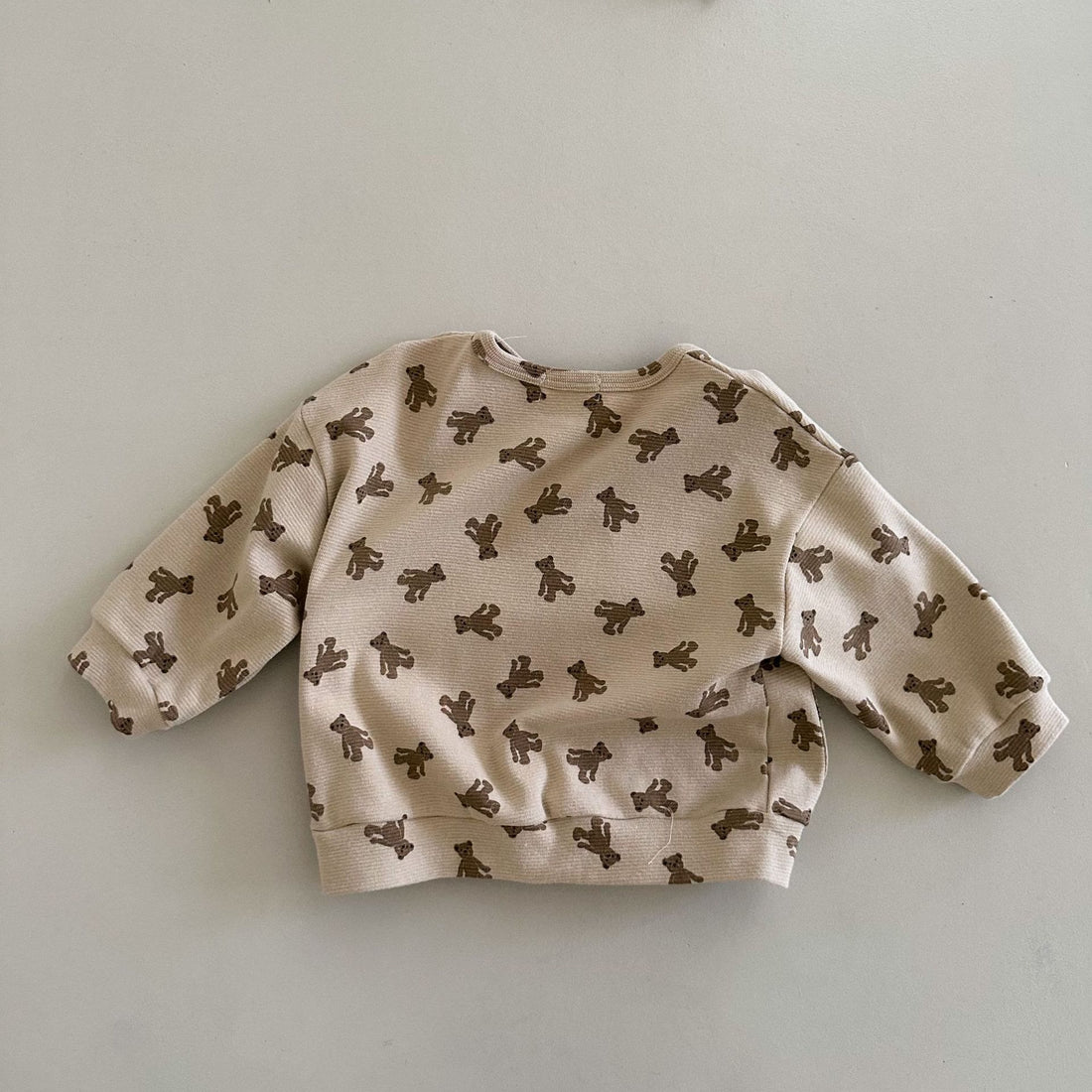 Toddler Lovely Cartoon Bear Button Cardigan