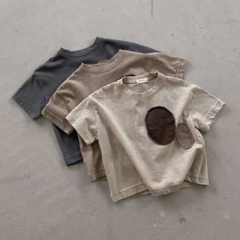 Baby Oval Patch Loose T-Shirt