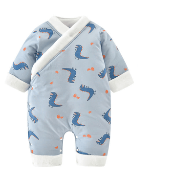 Baby Newborn Warm Kimono Romper