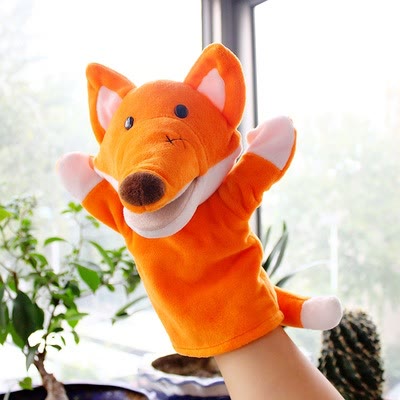 Baby Fox Hand Puppet Plush Toy