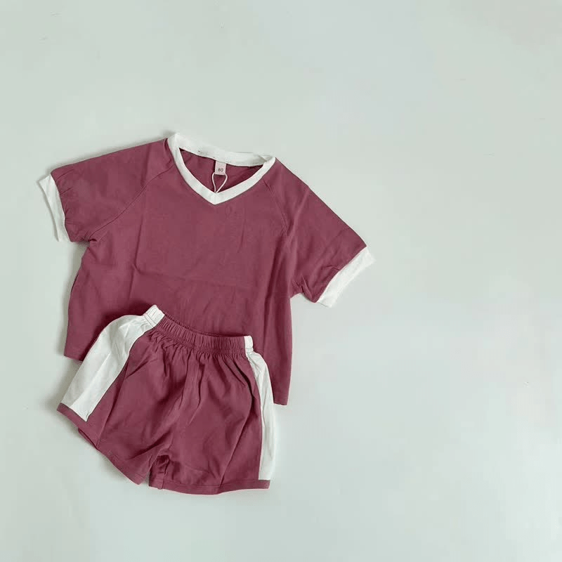 Toddler Stretch Tee and Shorts Set