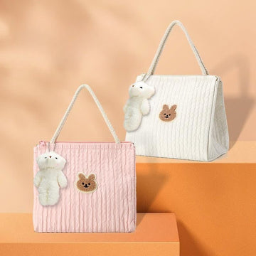 Bunny Large Capacity Insulated Handbag