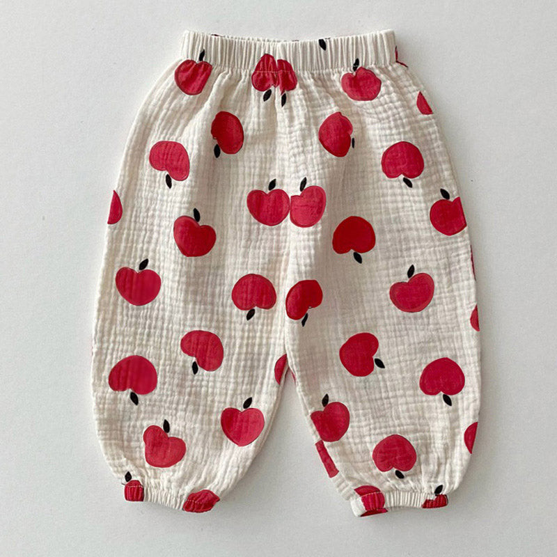 Baby Printed Casual Lantern Trousers