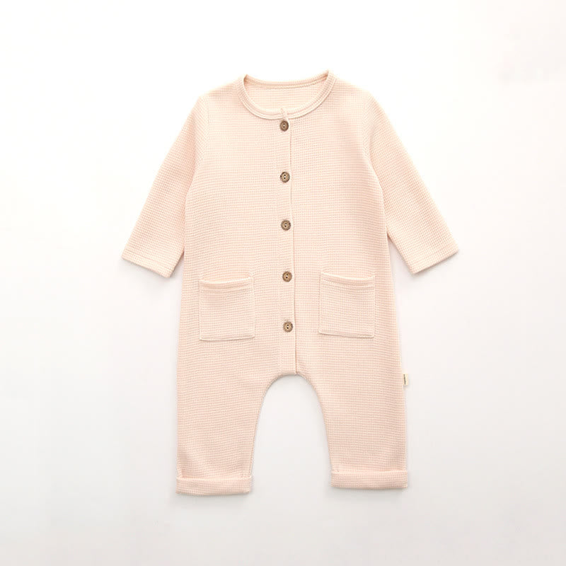 Baby Unisex Crew Neck Newborn Romper