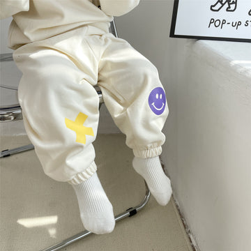 Toddler Smile Printed Jogger Pants