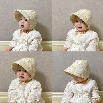 Baby Sun Hat Floral Bonnet