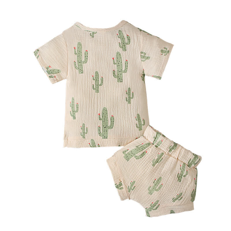 Baby 2-Piece Cactus Drawstring Set