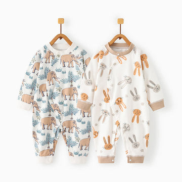 Baby Elephant Bunny Newborn Seamless Casual Romper