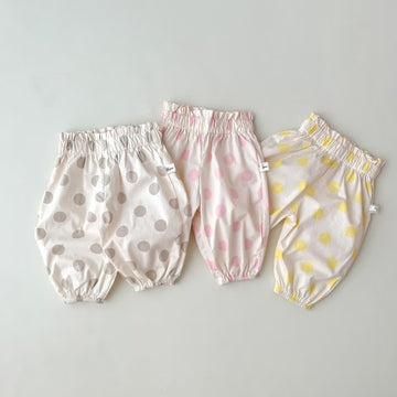 Baby Polka Dot Elastic Waist Pants