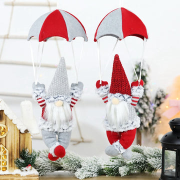 Parachute Gnome Ornament Christmas