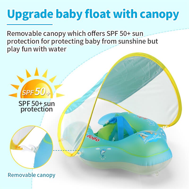 Baby Swimming Float with Canopy