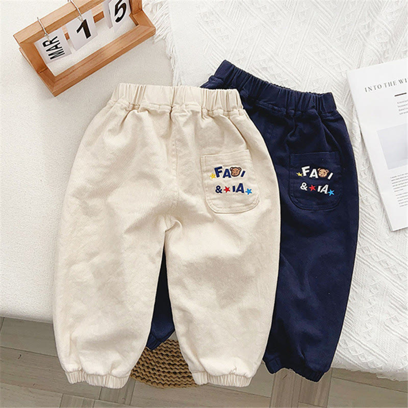 Toddler Animal Cartoon Casual Pants