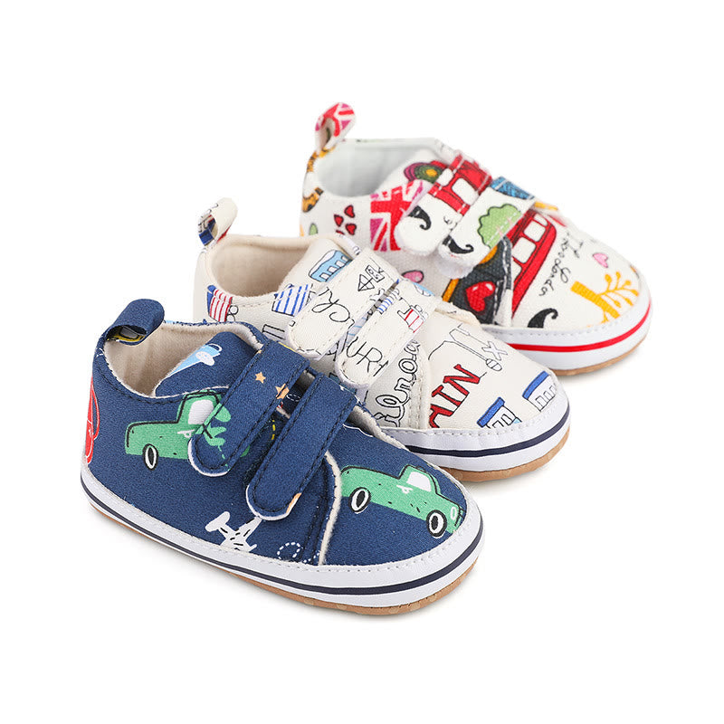 Baby Cartoon Graffiti Pre-walker Shoes