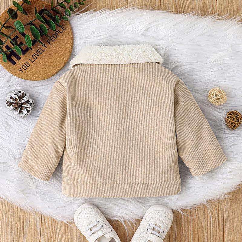 Baby Corduroy Fleece Lined Jacket